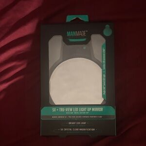 LED Light Up Mirror - Black